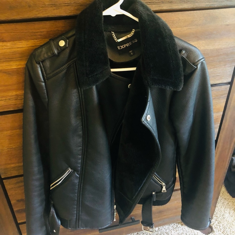Express Leather Jacket - image 1